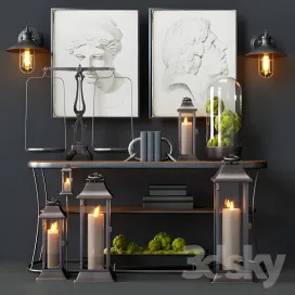 Pottery barn decorative set